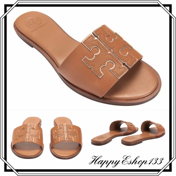 Tory Burch Shoes - Tory Burch Women’s Ines Leather Slide Sandal